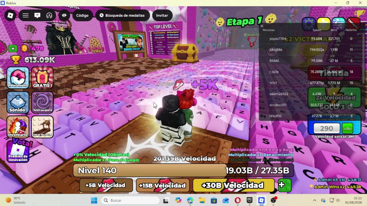 My first stream.