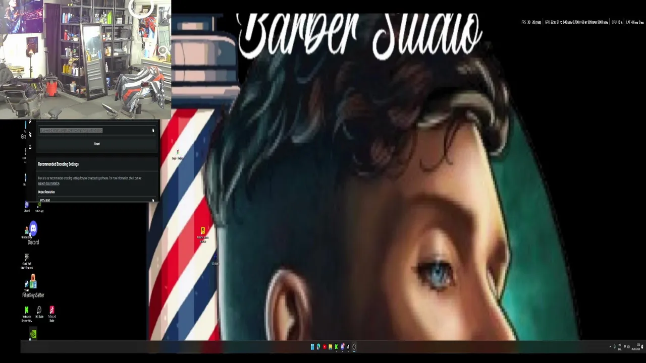 My first stream.