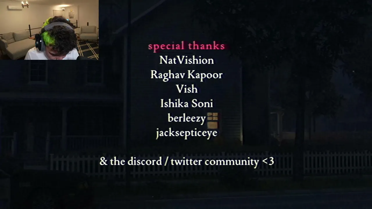 My first stream.