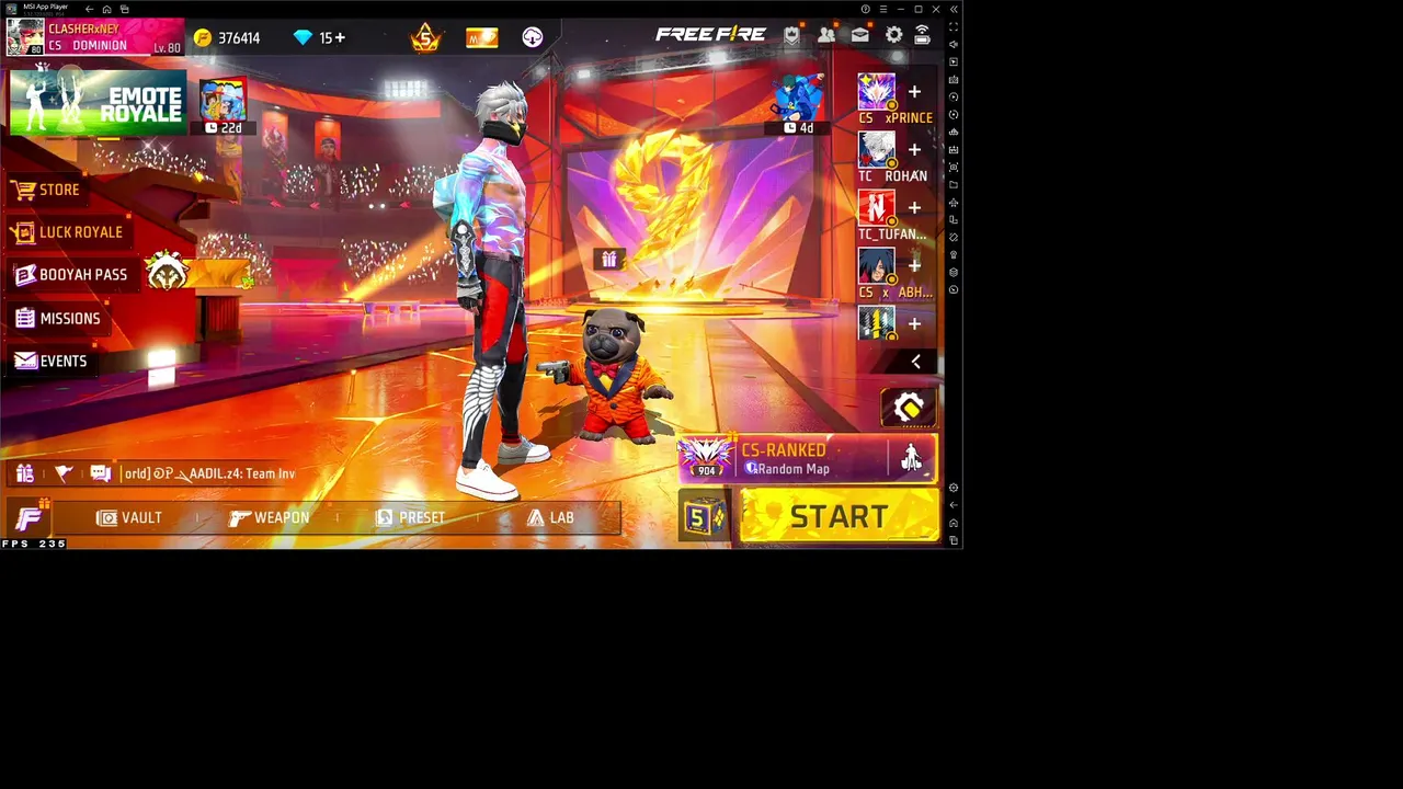FREE FIRE FUN LIVE STREAM