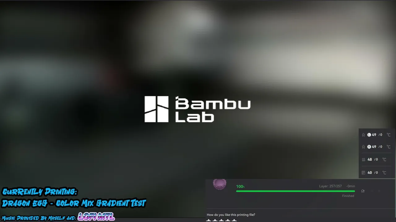 3D Print 'n Chill - Bambu Lab H2D