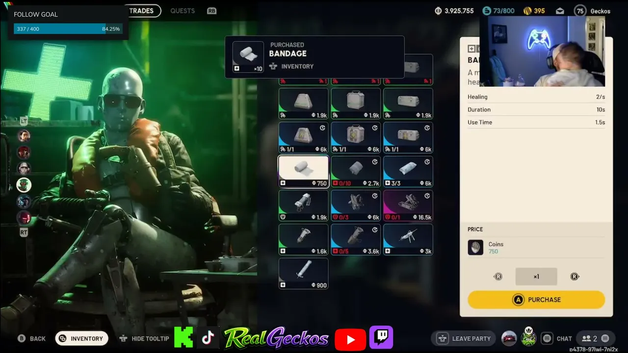 My first stream.