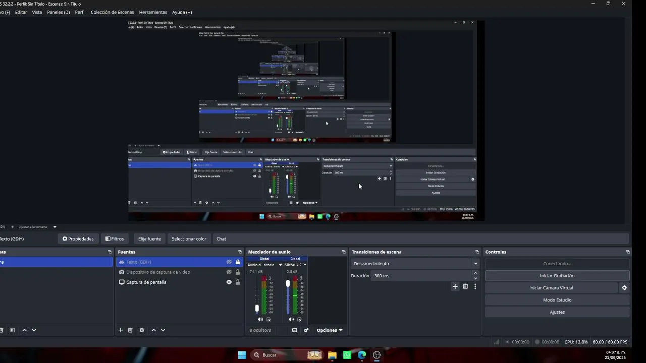 My first stream.