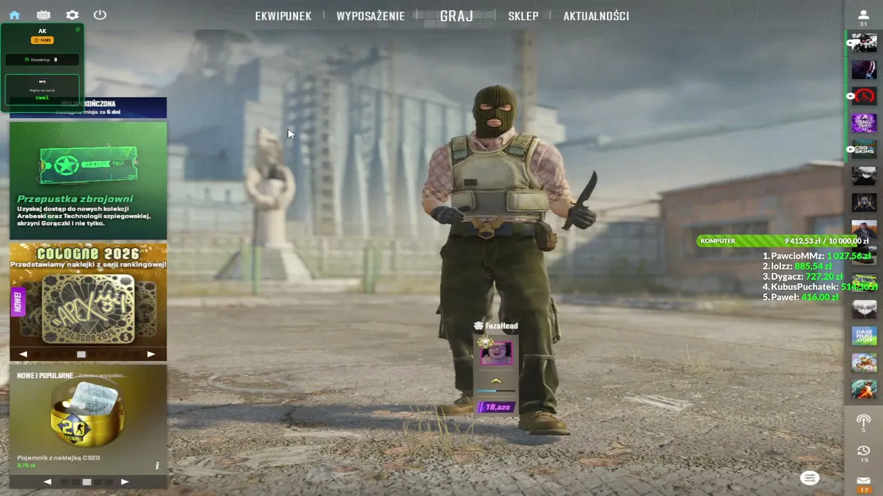WITAM W CZWARTEK - SKIN DLA SUBÓW !dc