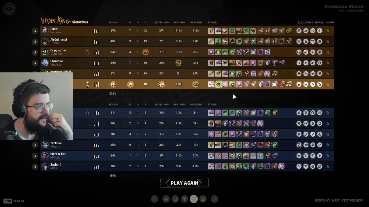ranked ball crushing