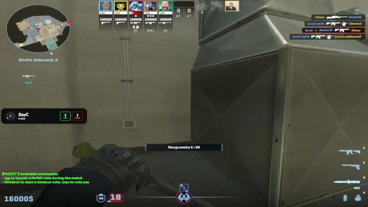 Wpadaj gramy cs2 faceit road too 2k elo