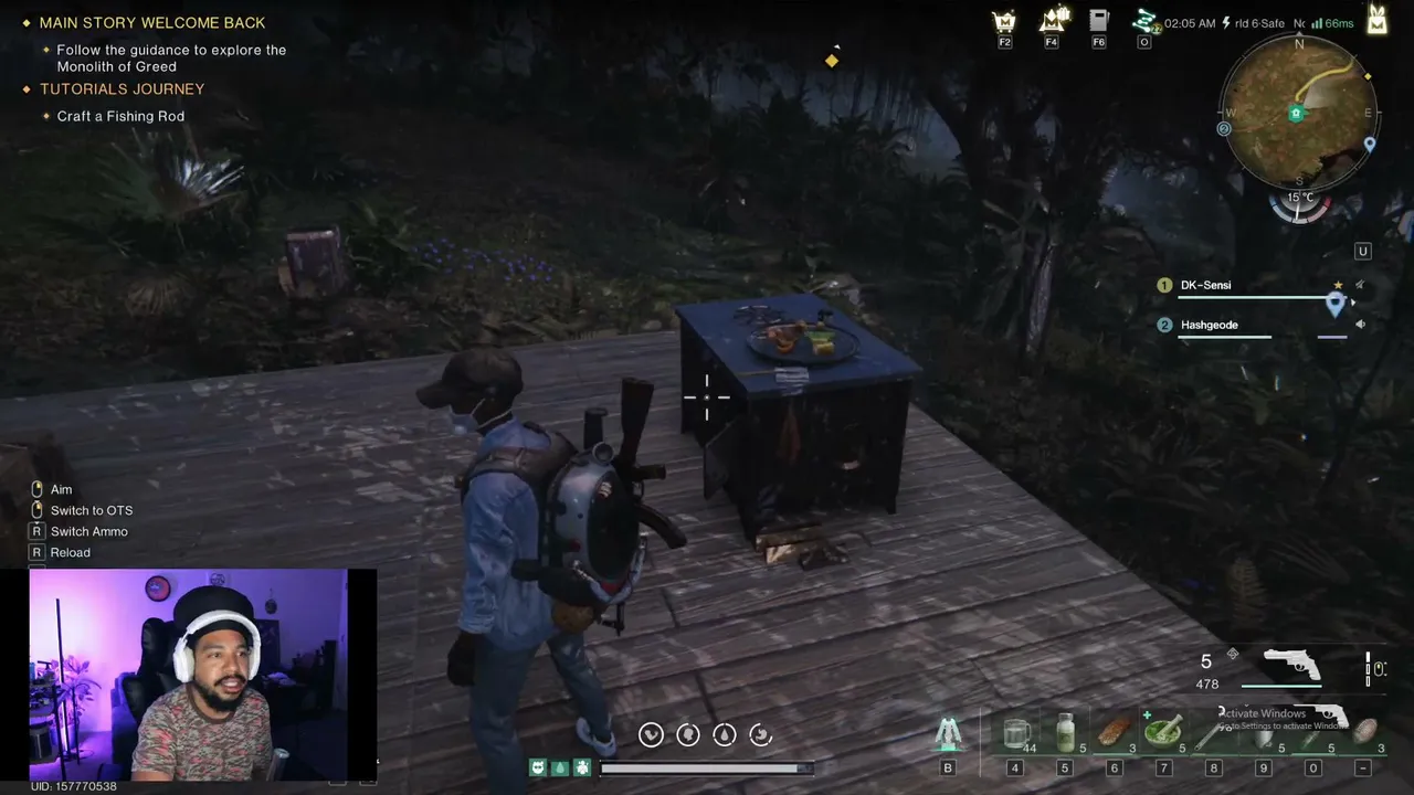 My first stream.