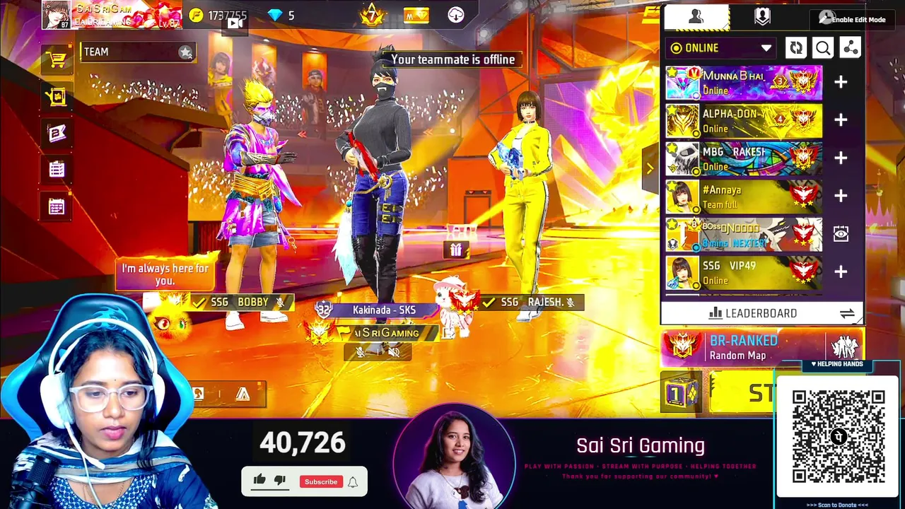 Girl FF LIVE - Giveaways