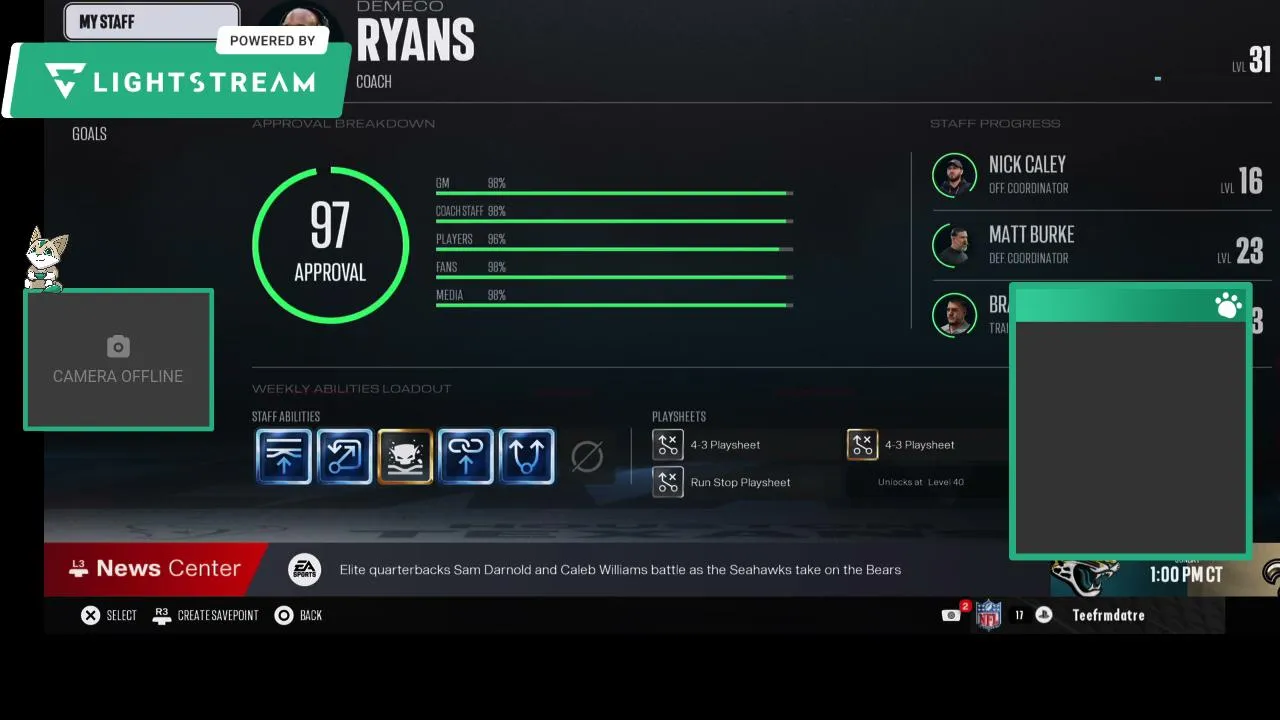 My first stream.