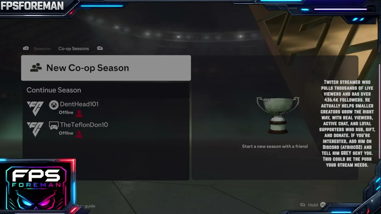 FPSForeman on Rocket League
