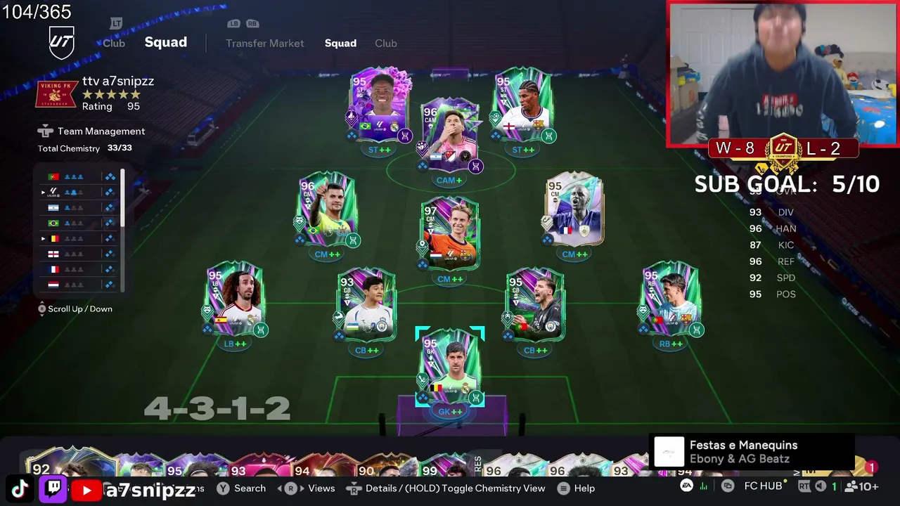 🆕FUT CHAMPS🆕VERY SHORT STREAM🆕|!Sub !Prime !Discord !Socials !YT