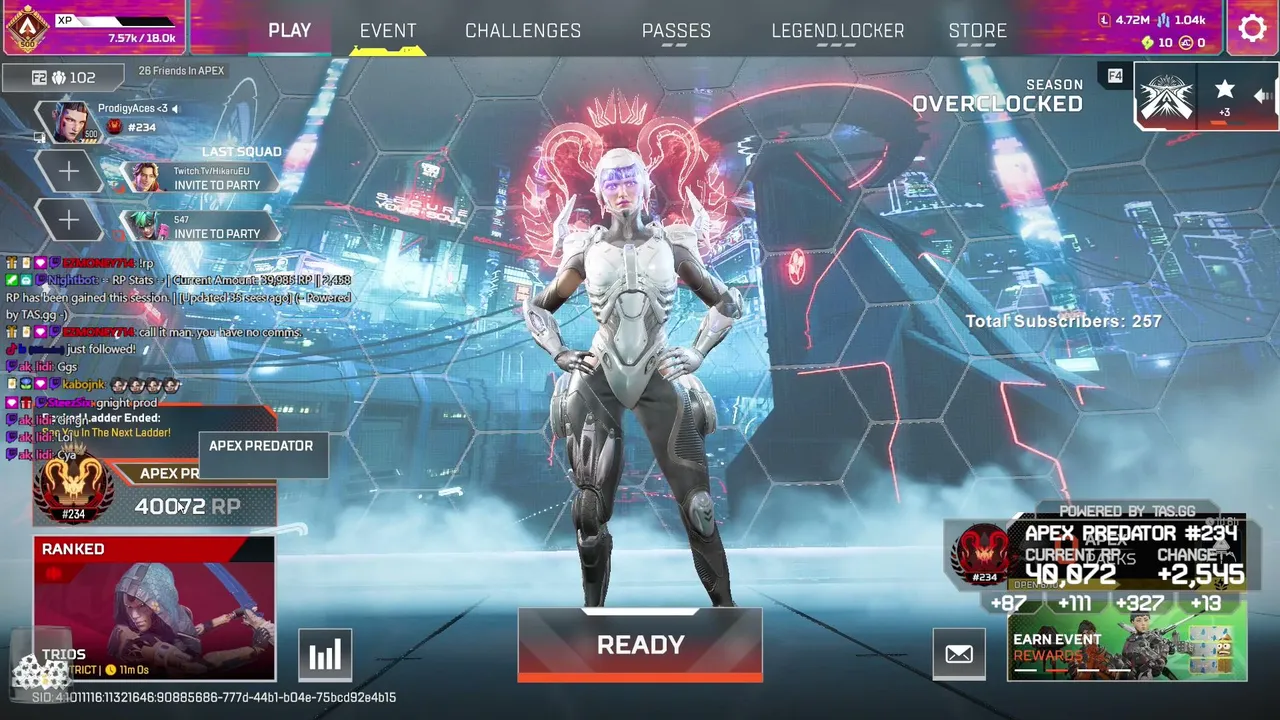 MNK PRED RANKED