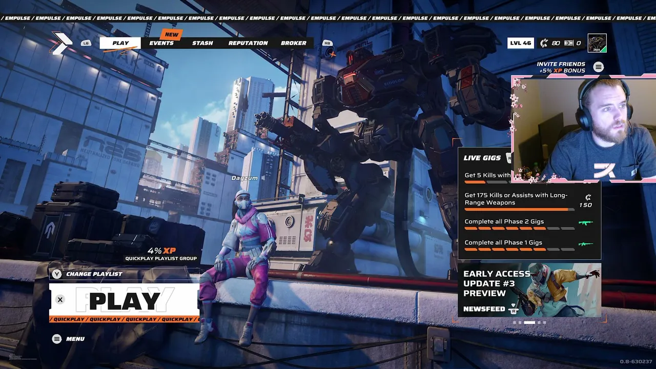 Late night vibes| BFB IRL Splitgate 2 Winner|