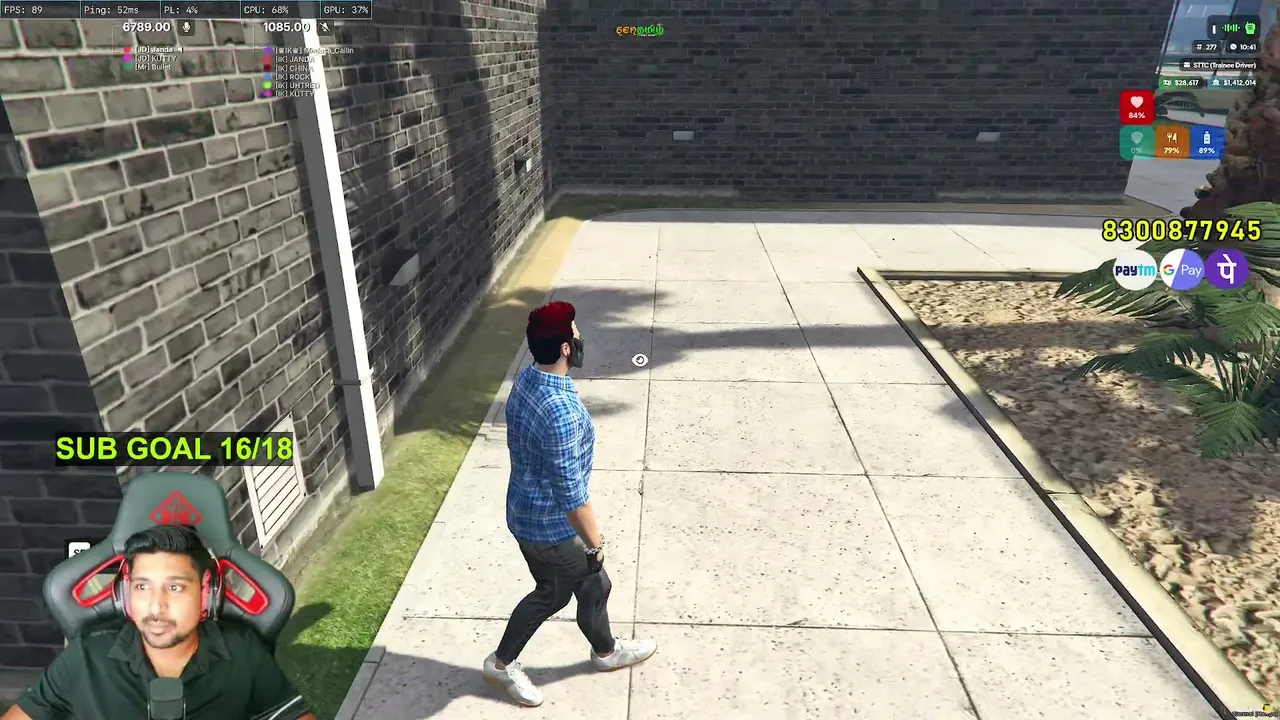 🚨 12 hours LIVE 🚨GTA RP with பைத்தியம்  MIDFAILYT #GTAV #Tamil