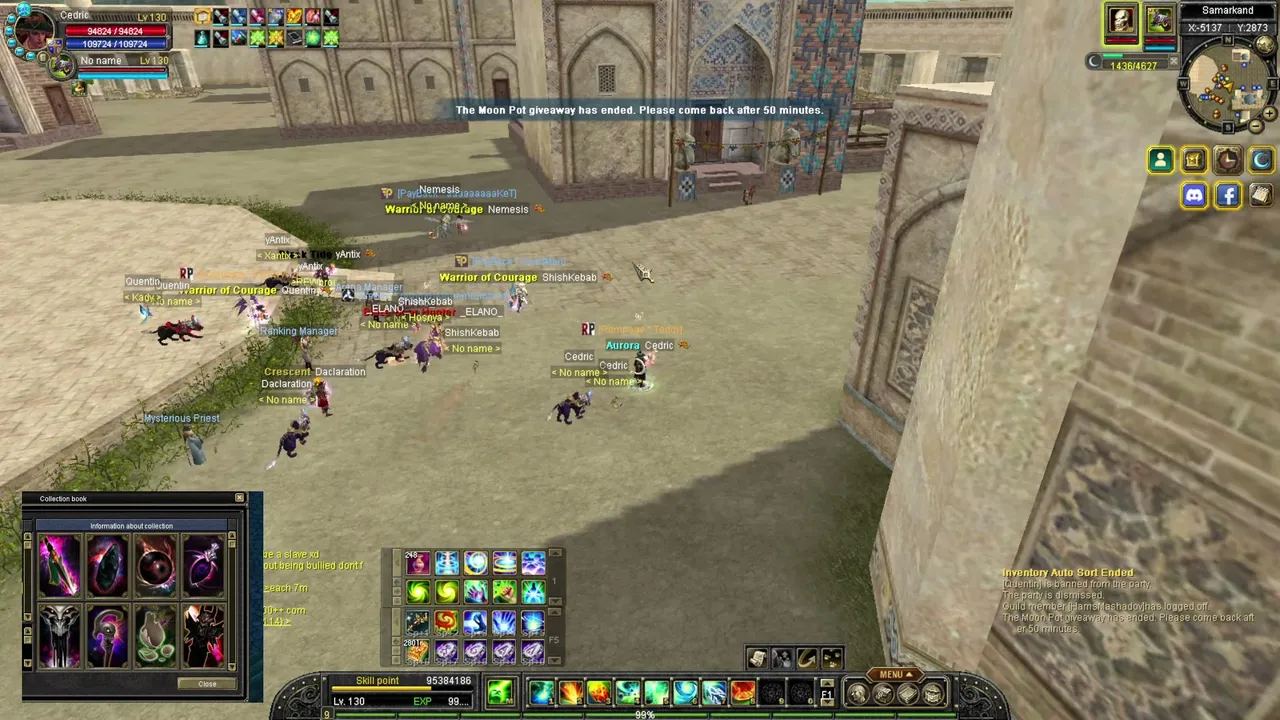 Sailor online 130 cap/ sonuz dungeon döngüsü