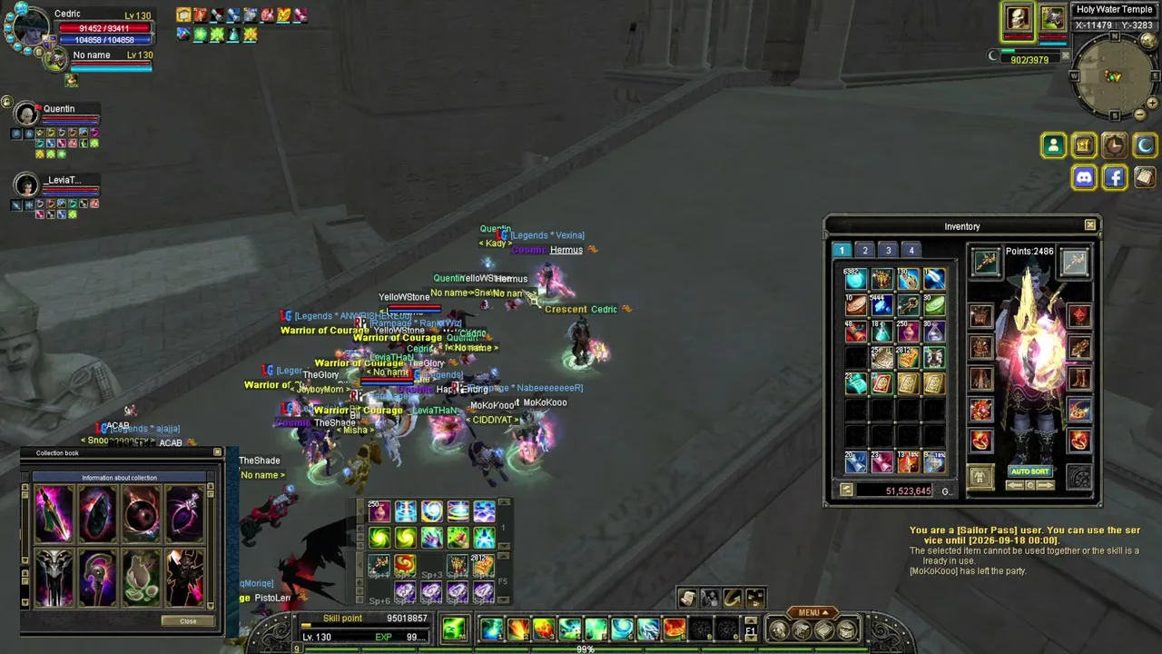 Sailor online 130 cap/ sonuz dungeon döngüsü