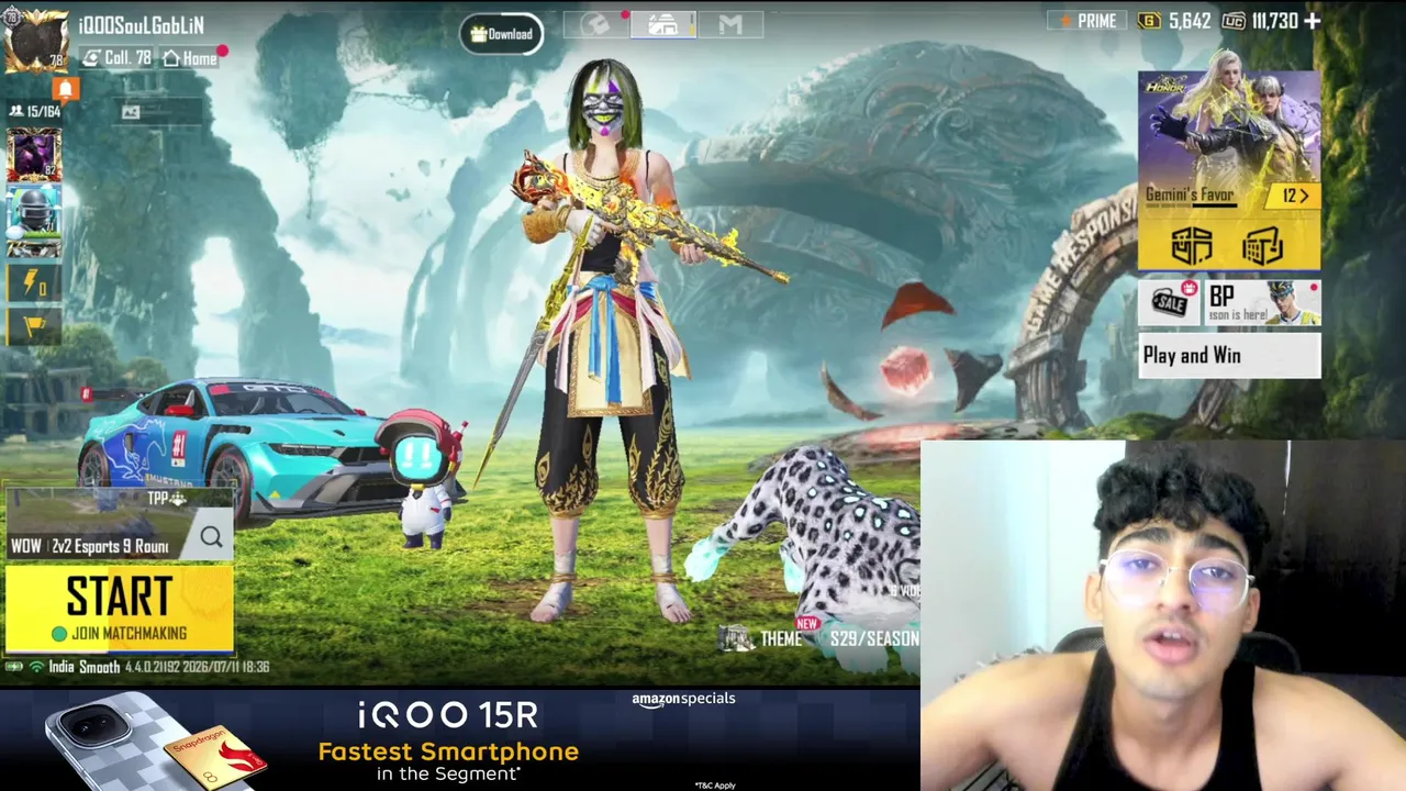 Tourney POV GoBLin is LIve BGMI!