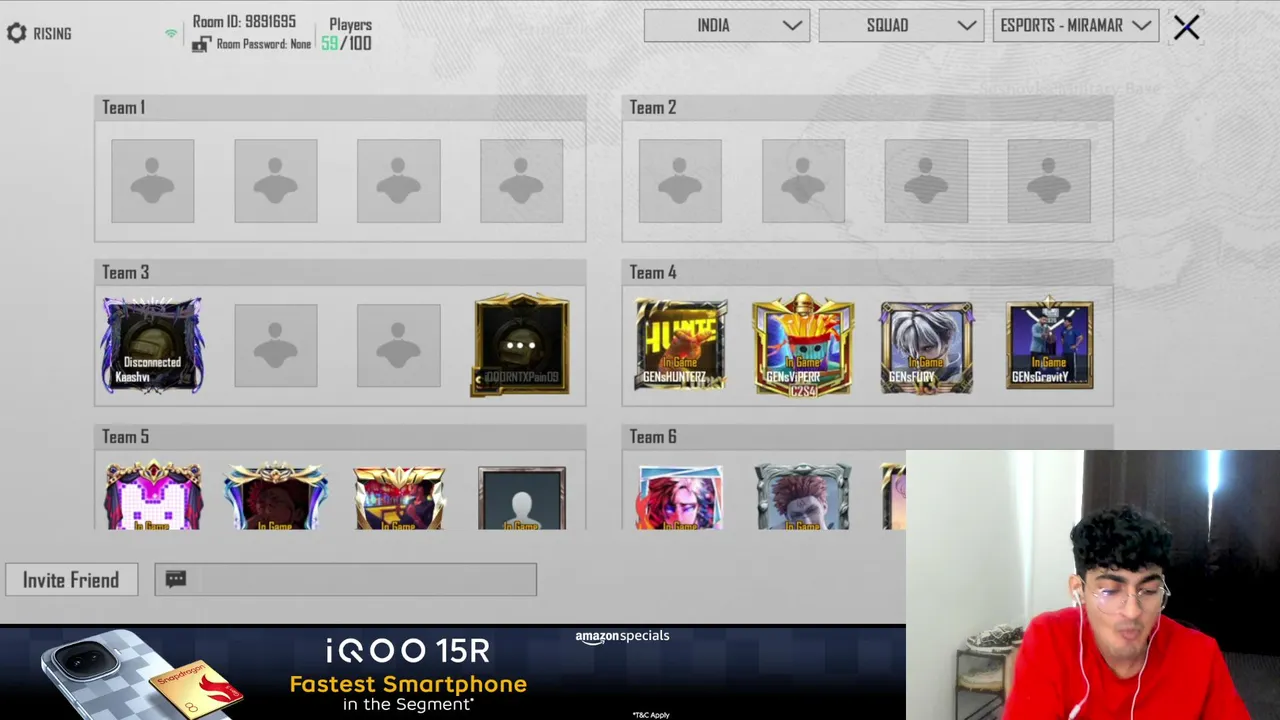 Tourney finals POV GoBLin is LIve BGMI!