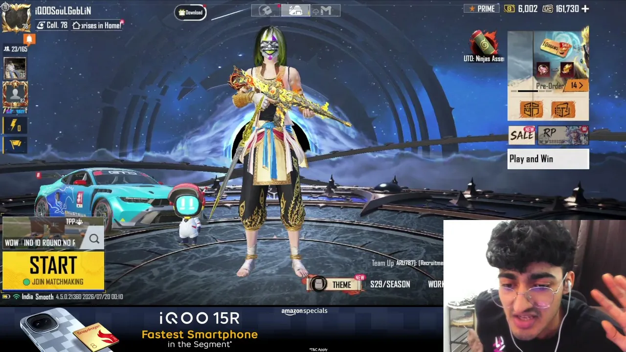 Tourney set 20k POV GoBLin is LIve BGMI!