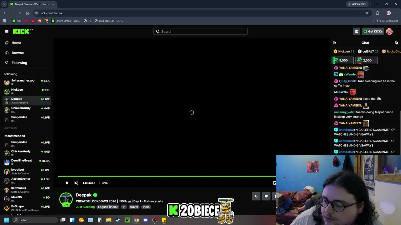 20BIECE COMBO: REACTS THEN GAMING !discord