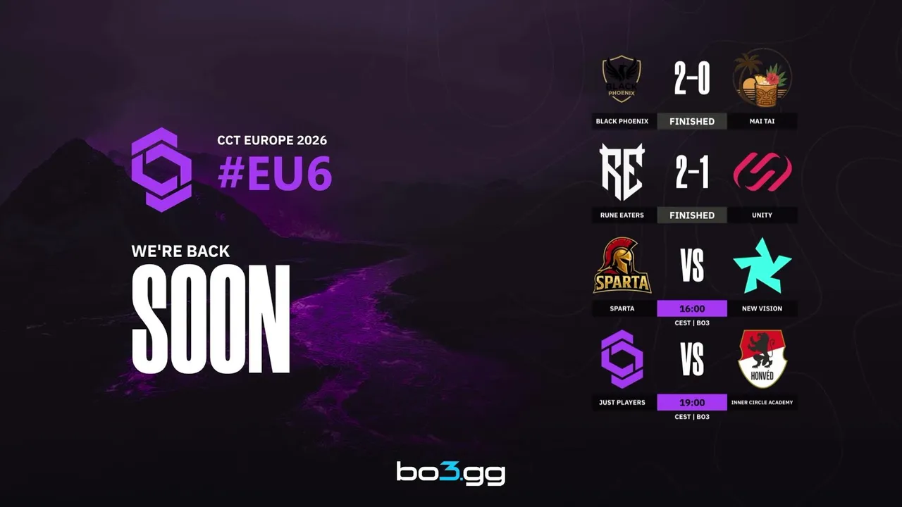 [ENG] Rune Eaters  vs UNiTY | CCT 2026 Europe 6 | Group Stage | Day 4 | BO3