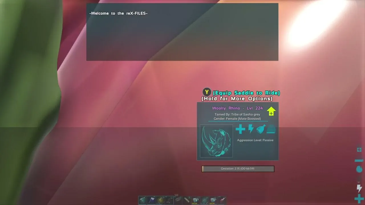 Ranked and goofy fun
Ark server is the Rex files