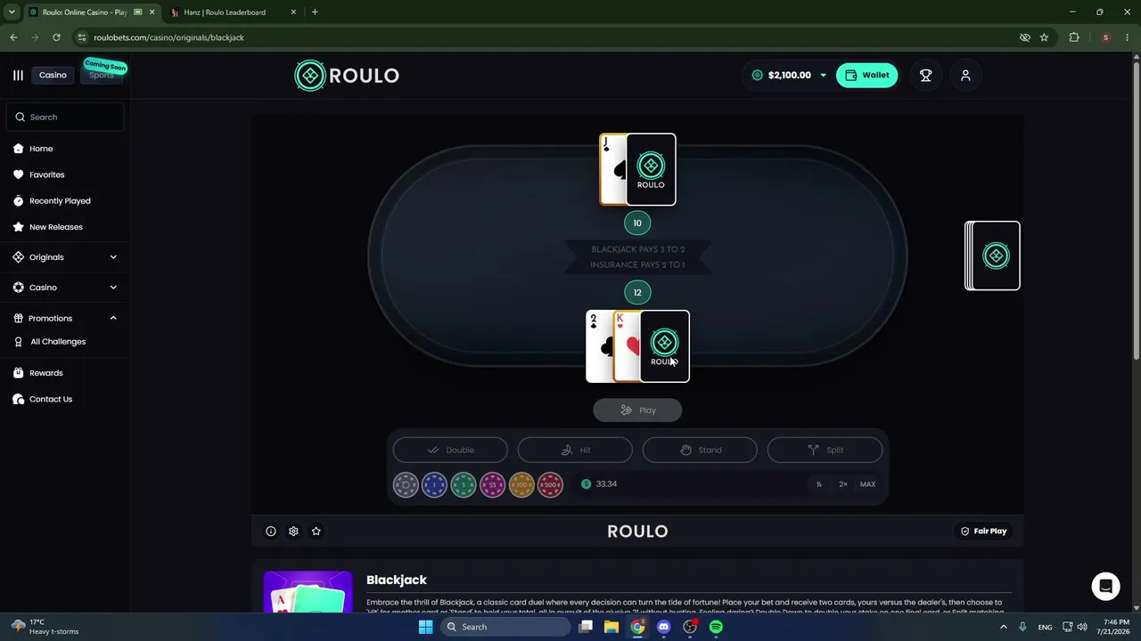 ROULO.GG / 500$ RAW / TIPS JOIN