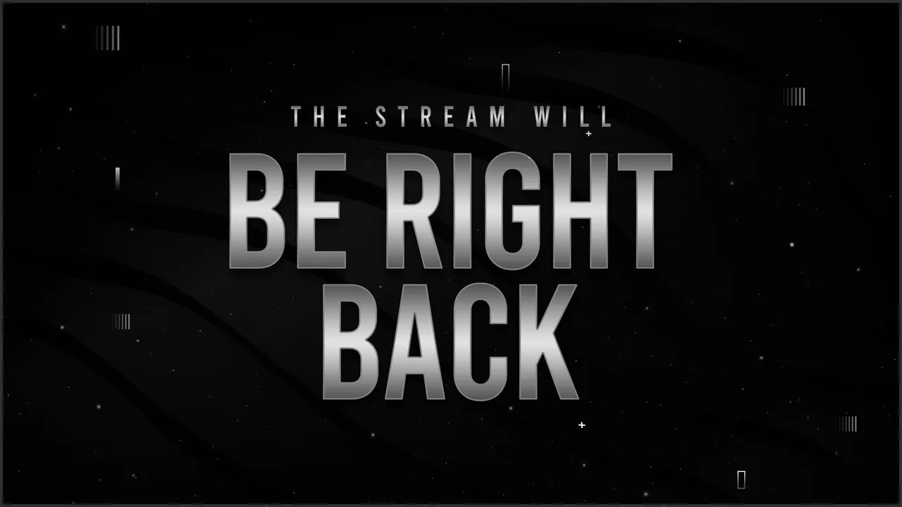 I'm back.