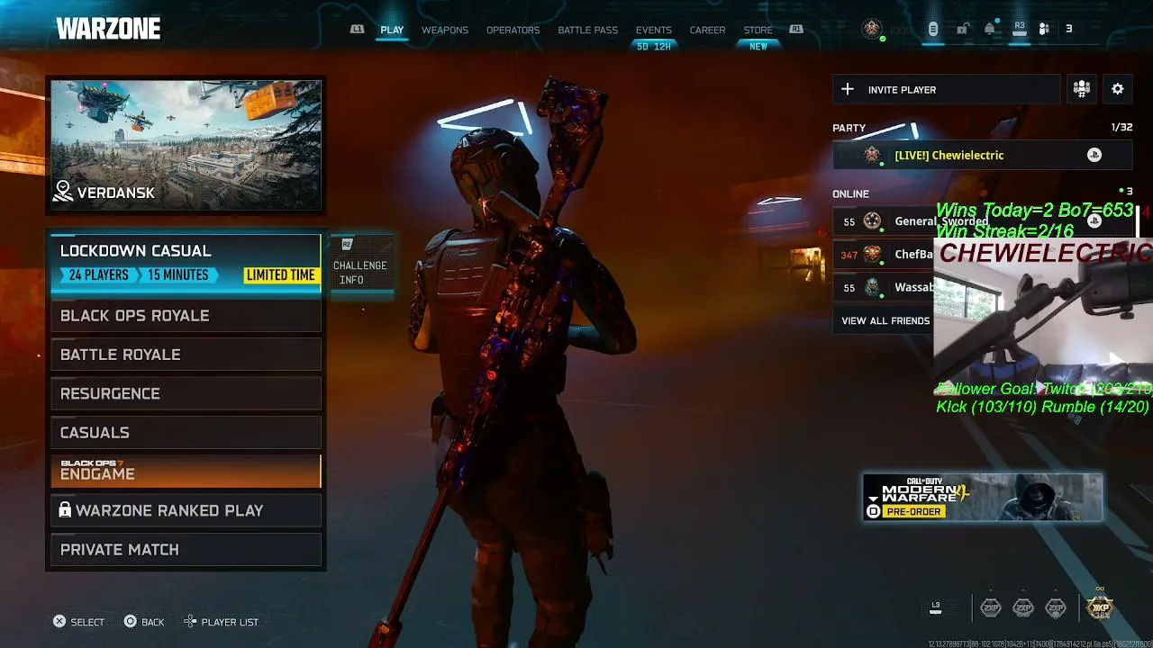THE WARZONE BIG MAP DUB COLLECTOR - RACKING AND STACKING (2,175+ BIG MAP !WINS)