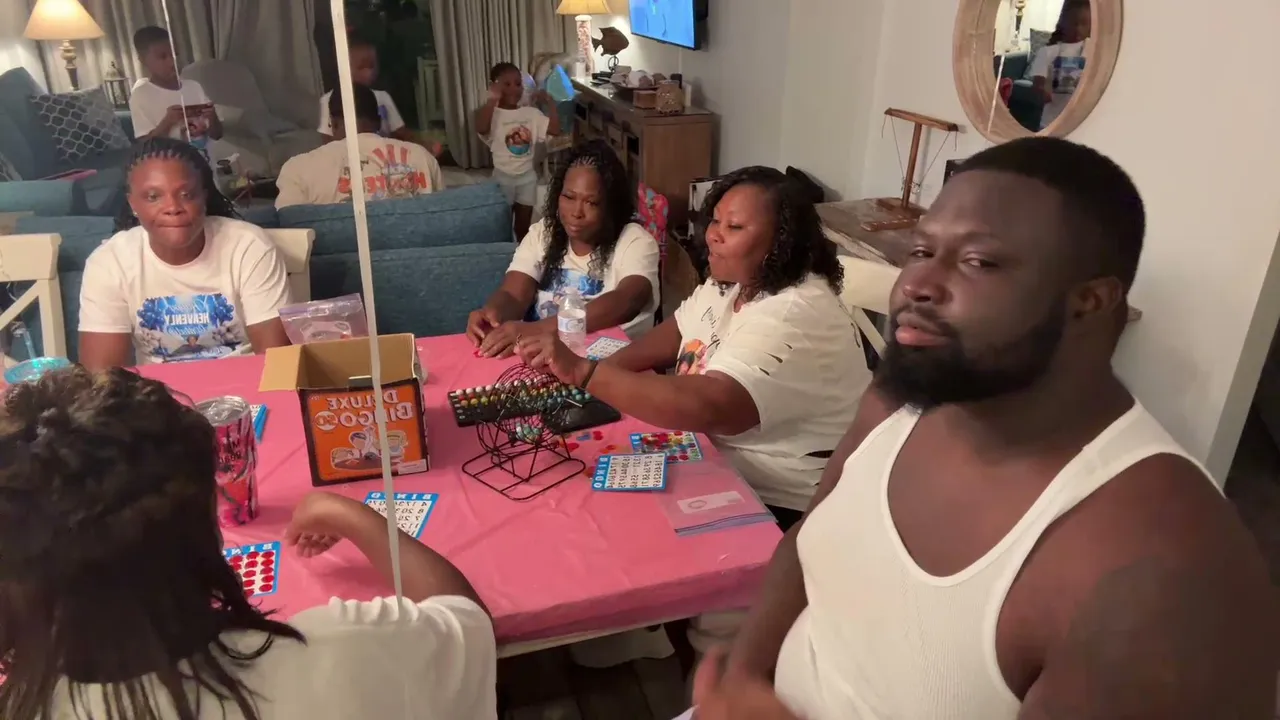 Bingo with the fam