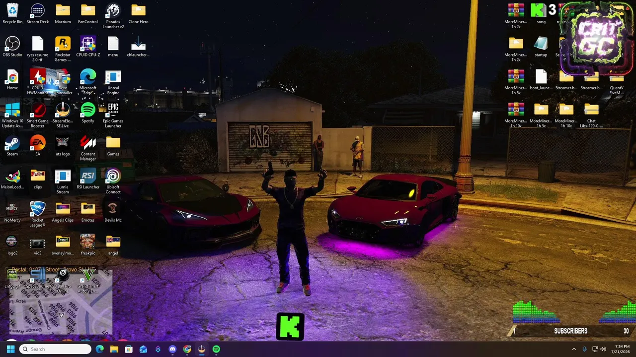 chillin vibing-push for verification lfc.#CritCrew  come chat an hang out(In pain but we here)