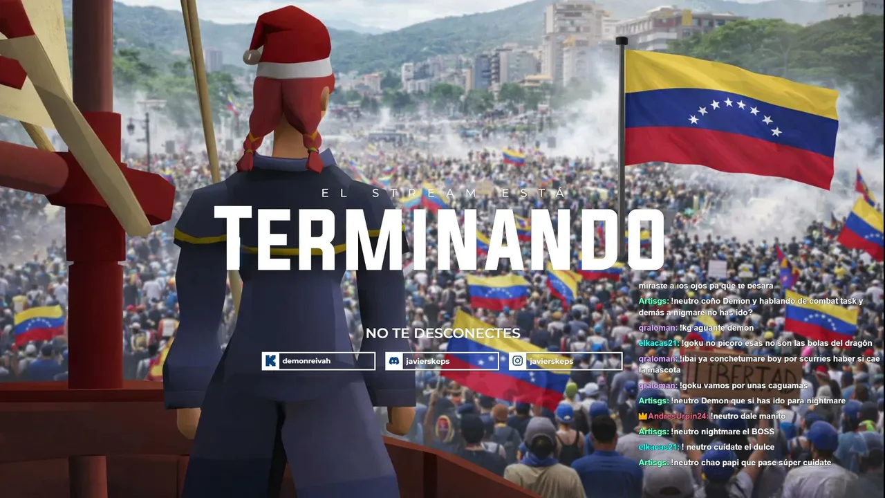 "Si no estás en Venezuela no opines" | DemonReivah