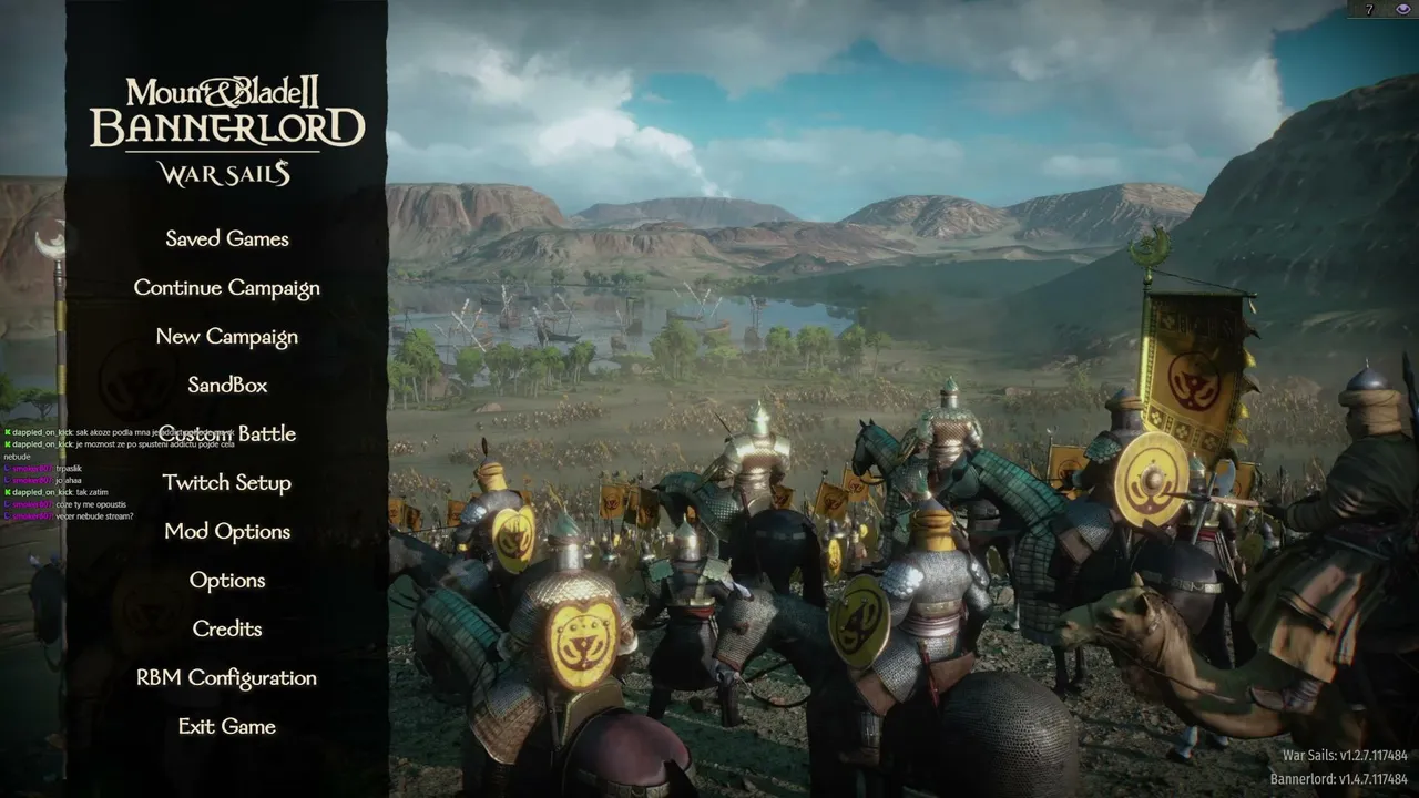 🔴 M&B: Bannerlord ( !join na Twitchi ) Pro připojení do party