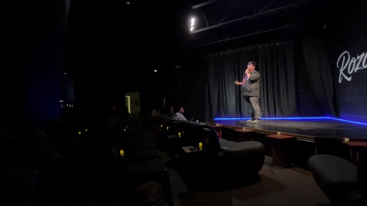 open mic at Rozcos #comedy