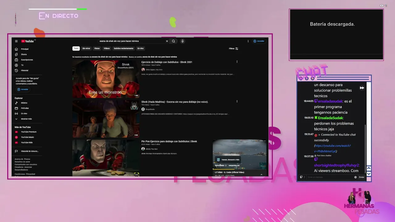 My first stream.