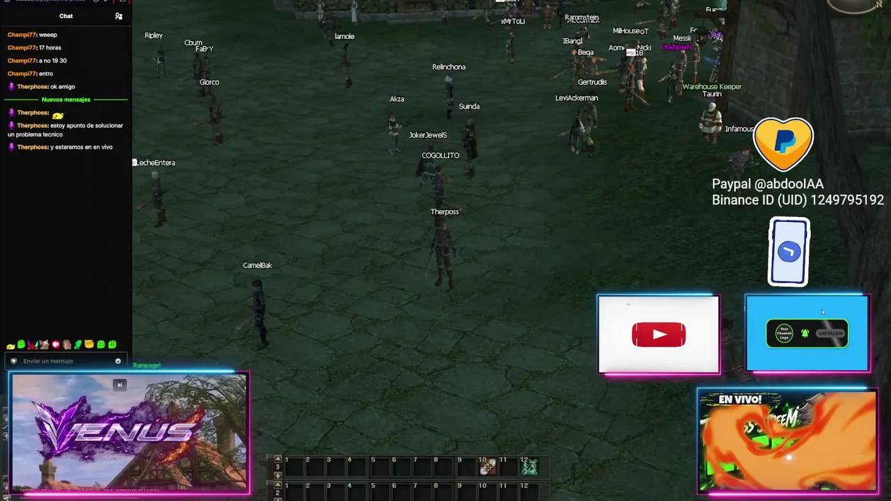 L2 Venus lleno hasta no mas decir Base +3 //C4 Que Esperas Unite!!
