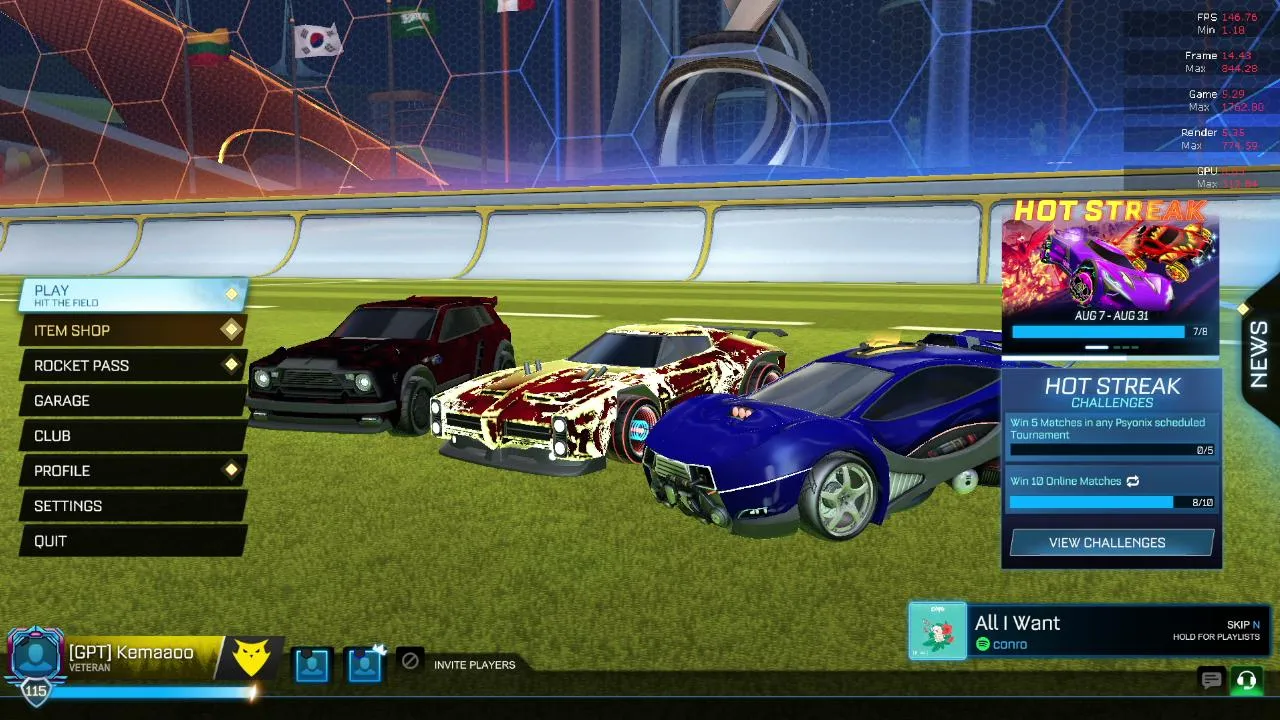 ROCKET LIG CON KREOLES