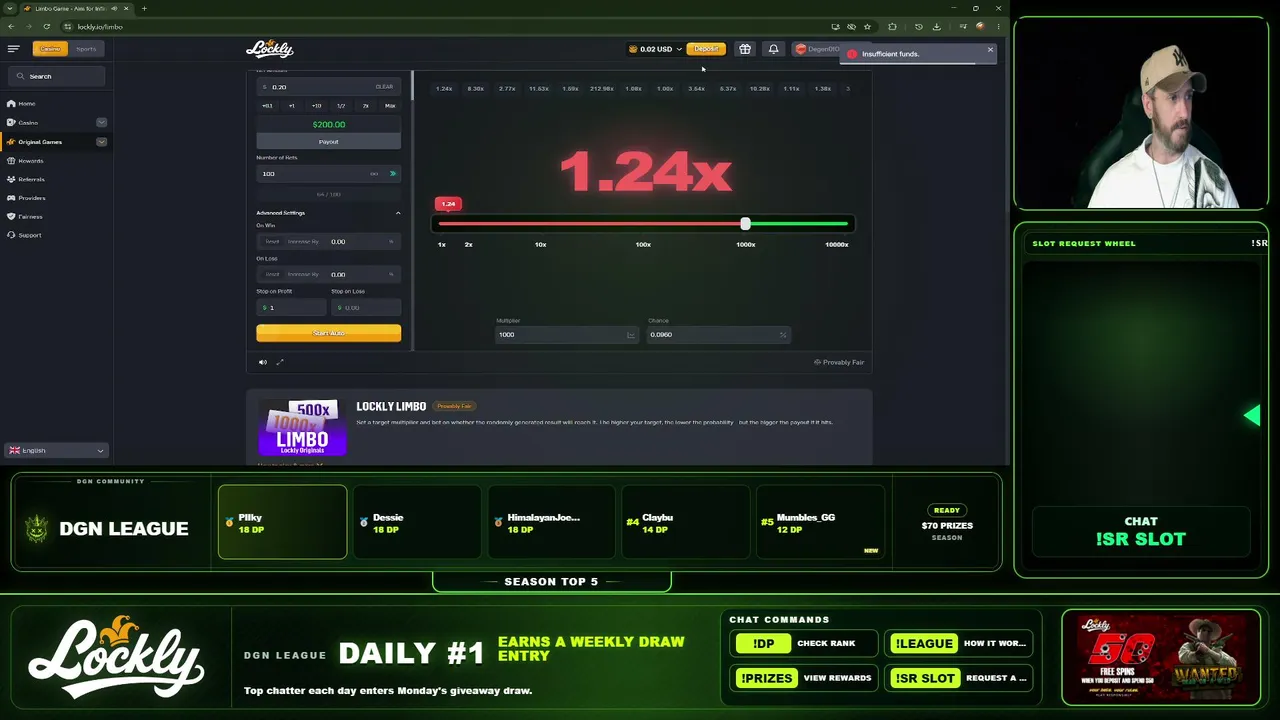 🏆 DGN League LIVE | 💰1000x = $10 on LOCKLY | Chat and Play Games To Earn DGN Points | Weekly & Monthly Prizes