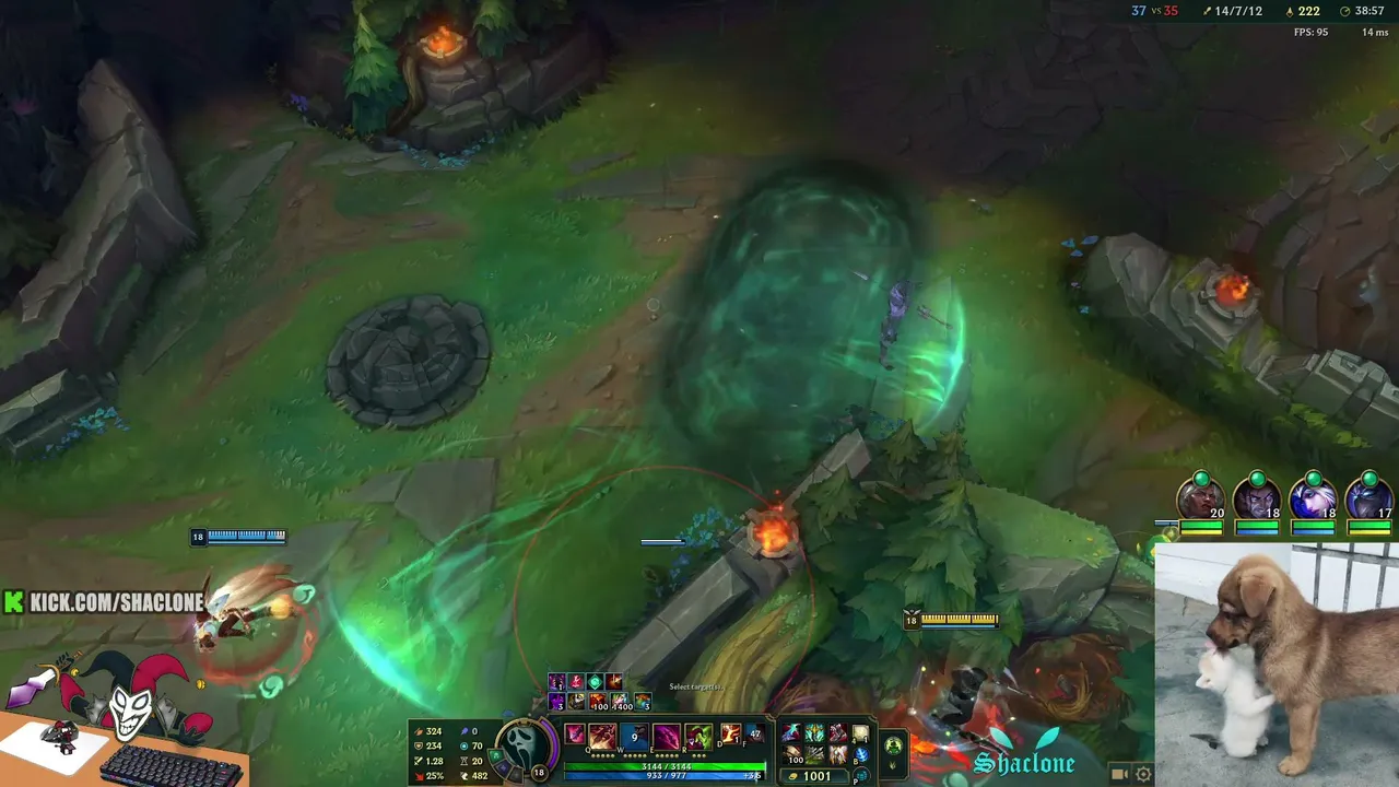 shaco guy making the rift not safe