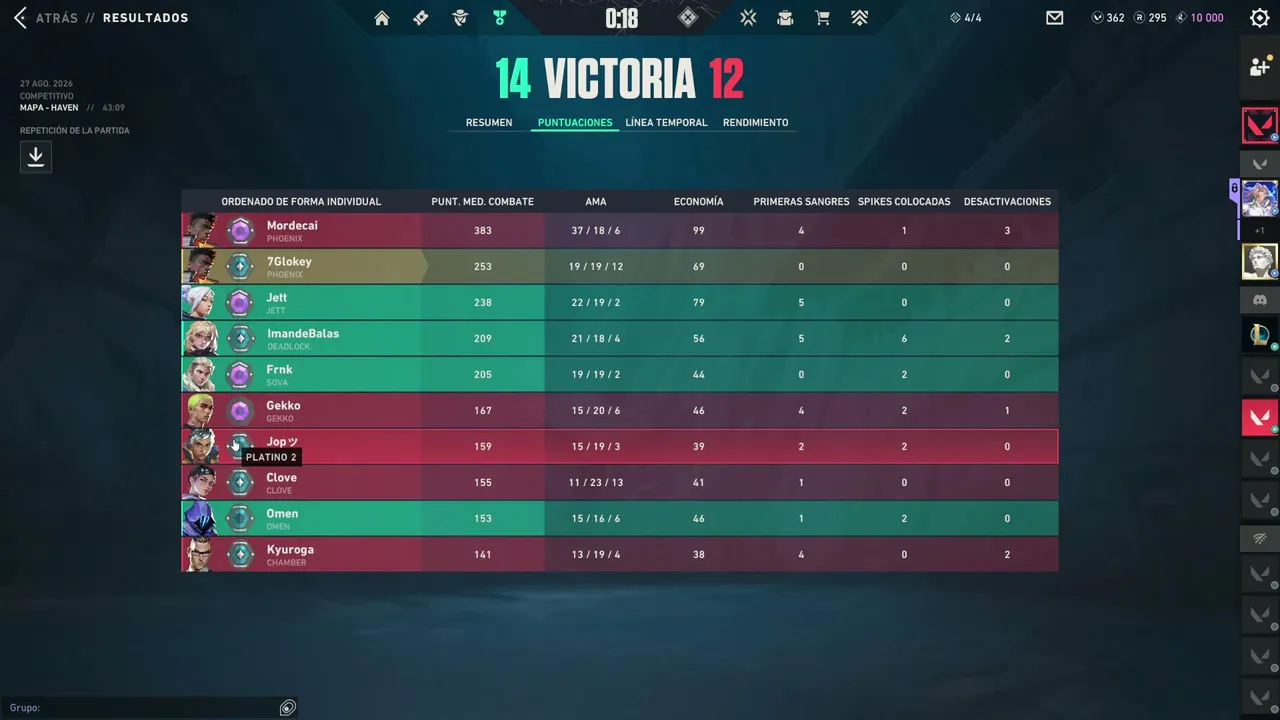 subiendo a radiante