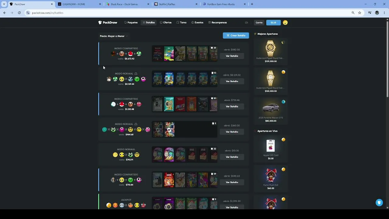 $800 packdraw $450 FORT!! letsgooooo gws left n right
