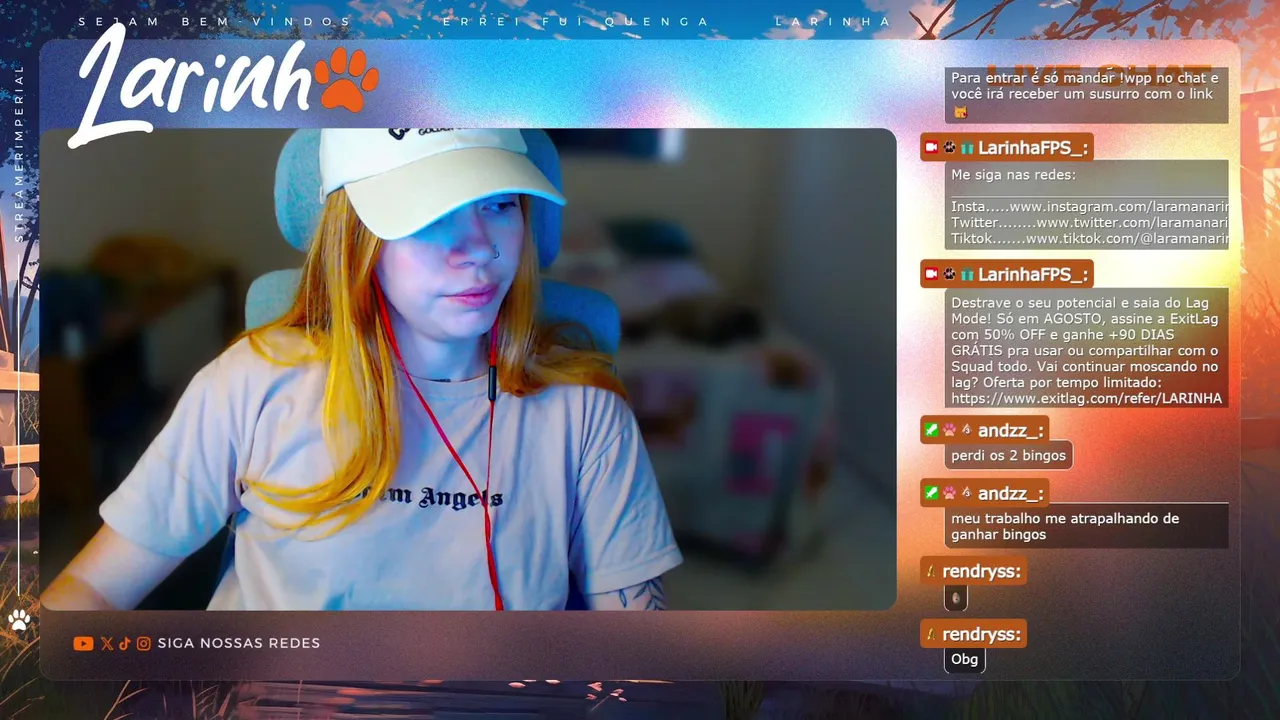 segue na roxinha também @larinhafps_
