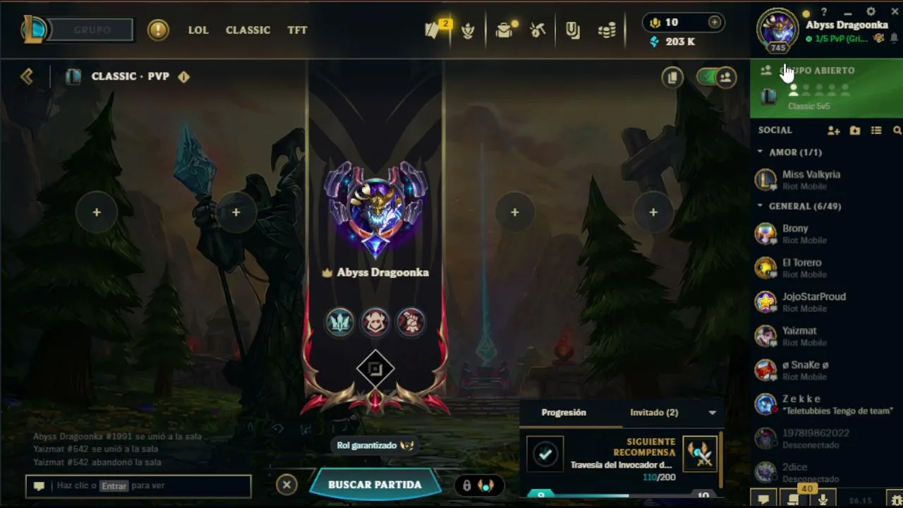 League of Legends y más juegos siempre