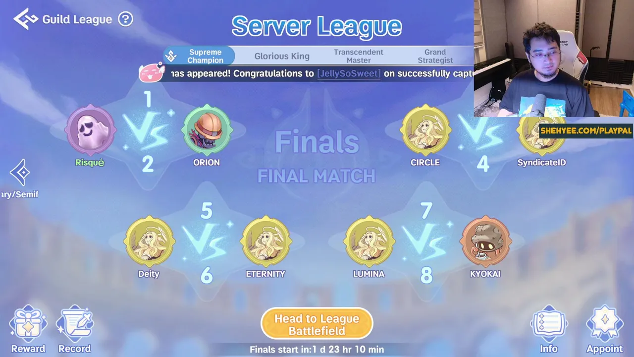 RO NEW WORLD GUILD LEAGUE