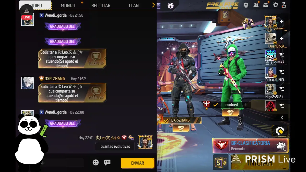 jugando br amigos y pvp