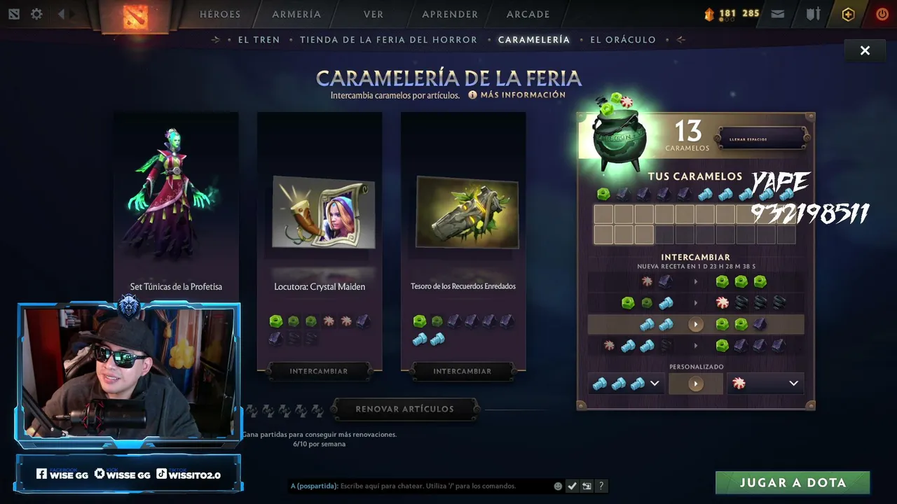 PARTY GO DOTITA SUBIDA DE MMR Y SI LLEGAMOS A 200 SEGUIDORES  SORTE DE DINERO