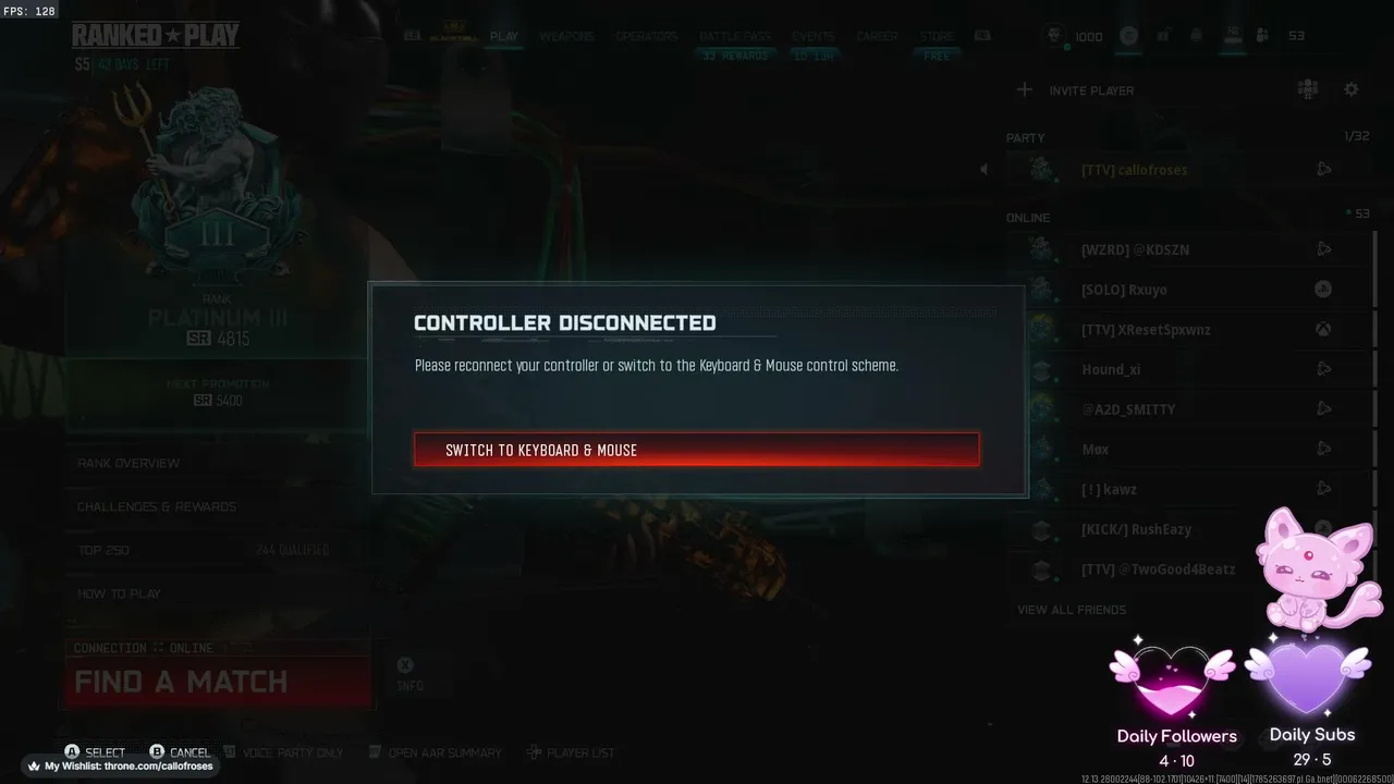 My first ever stream! 🤍| Ranked Road to Iridescent! ❤️