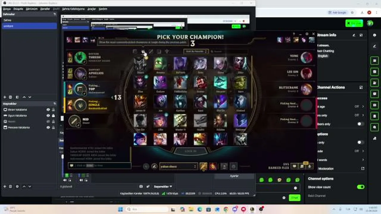 My first stream.