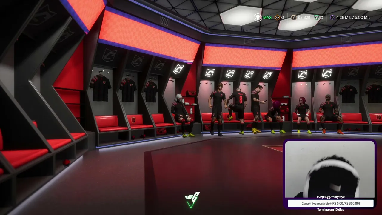 Clubs com a rapaziada da Live