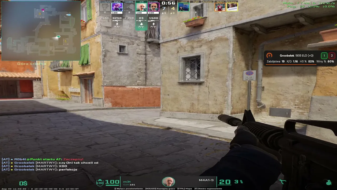 FACEIT// idealna piąteczka na 10lvl FACEIT.